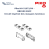 Piko HO 51372/59 – BB8100 SNCF Circuit imprimé des masques lumineux
