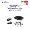 Piko HO 96473/12 – BB60000 Infra Ventilateur avec grille, grille de filtre à air