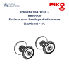 Piko HO 96470/38 – BB60000 Essieux avec bandage d’adhérence (2 pièces) – DC