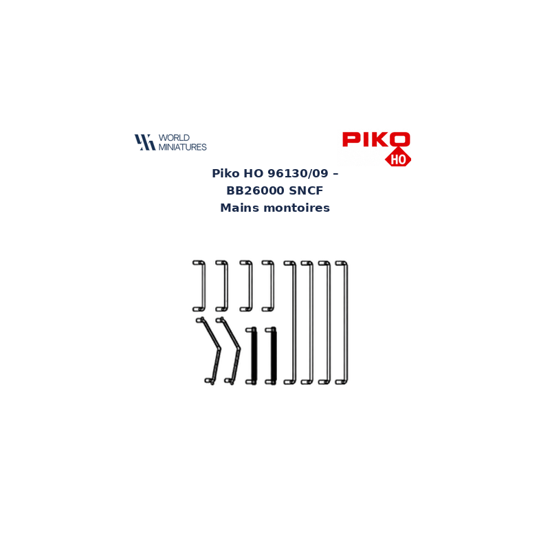 Piko HO 96130/09 – BB26000 SNCF Mains montoires