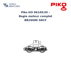 Piko HO 96149/30 – Bogie...