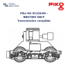 Piko HO 95156/06 – BB67000 SNCF Transmission complète