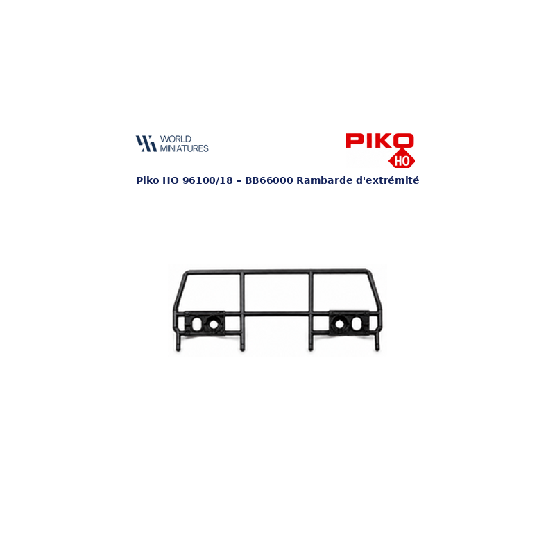 Piko HO 96100/18 – BB66000 Rambarde d’extrêmité