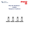 Piko HO 96100/19 – 040DG Tampons (4 pièces)
