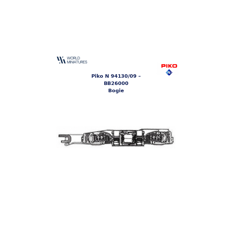 Piko N 94130/09 - BB26000 Bogie