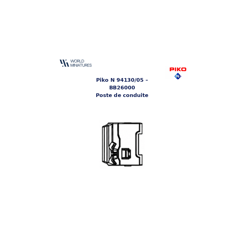 Piko N 94130/05 – BB26000 Poste de conduite