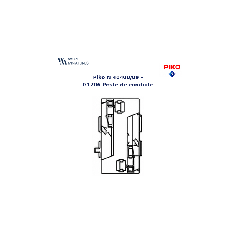 Piko N - 40400/09 - G1206 Poste de conduite
