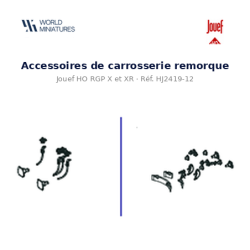 Jouef HO RGP X et XR –...