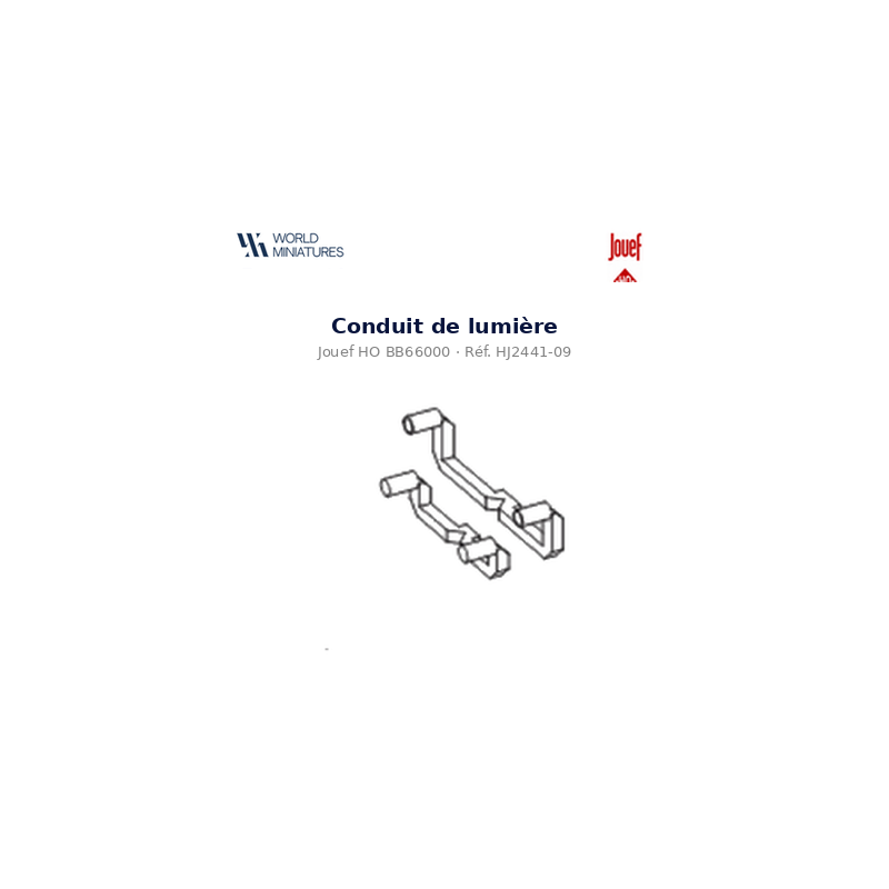 Jouef HO BB66000 – HJ2441-09 – Conduit de lumière