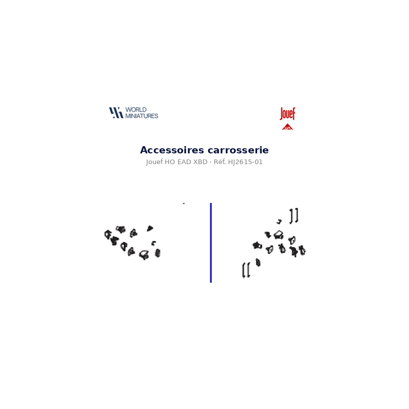 Jouef HO EAD XBD - HJ2615 - 01 - Accessoires carrosserie