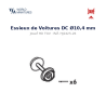 Jouef HO TGV – HJ2425-26 – Essieux de Voitures DC Ø10,4 mm