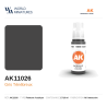 AK Interactive AK11026 – Peinture Acrylique Gris Ténébreux – 17 ml