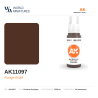 AK Interactive AK11097 – Peinture Acrylique Rouge Brûlé (17 ml)