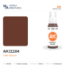 AK Interactive AK11104 – Peinture Acrylique Selle Marron – 17 ml