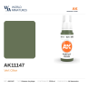 AK Interactive AK11147 – Peinture Acrylique Vert Olive – 17 ml
