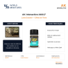 AK Interactive AK017 – Lavis Enamel “Effets de terre” – 35 ml