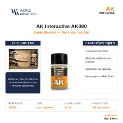 AK Interactive AK080 –...