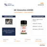 AK Interactive AK093 – Lavis Émail pour Intérieur – 35 ml