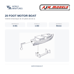 AJM Models D081 – Bateau à...