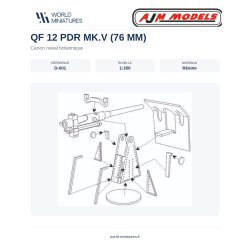 AJM Models D001 – QF 12 Pdr...