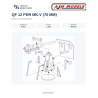 AJM Models D001 – QF 12 Pdr Mk.V (76 mm) Canon Britannique (1:350)