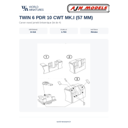AJM Models D010 – Twin 6...