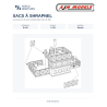 AJM Models D015 – Sacs à Éclats (1:700)