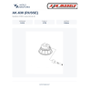 AJM Models D016 – AK-630 Système CIWS Russe (1:700)