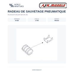 AJM Models D020 – Radeaux...