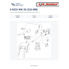 AJM Models D028 – Bouclier demi-rond de 6 pouces Mk XII (152 mm) – 1/700