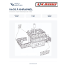 AJM Models D038 – Sacs à éclats – 1/350