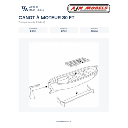 AJM Models D050 – Bateau à...
