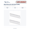 AJM Models D055 – Bouteilles assorties USN (O₂ / C₂H₂) – 1/700