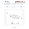 AJM Models D064 – Baleinière à moteur USN 26 pieds – 1/700
