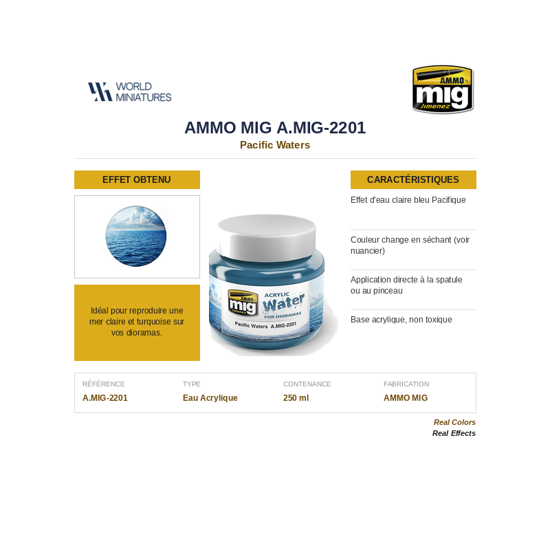A.mig-2201 Eaux du Pacifique 250ml