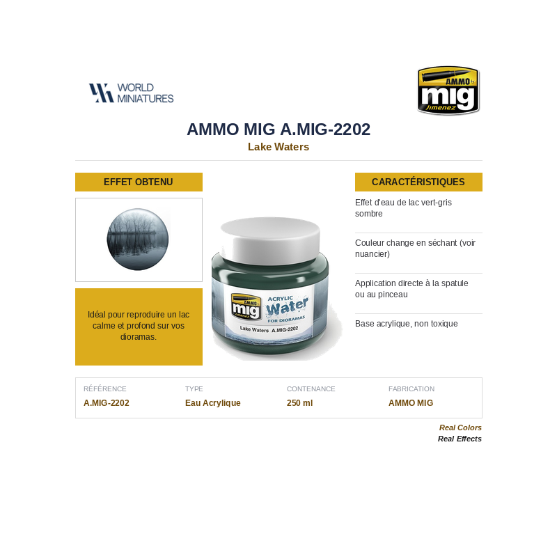 AMMO MIG	2202	Acrylic Water Open Waters 250ml