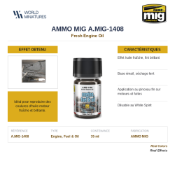 AMMO MIG 1408 – Huile de...