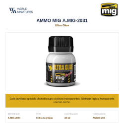 AMMO MIG 2031 – Colle Ultra...