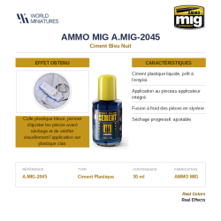 AMMO MIG 2045 – Ciment Bleu...