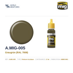 AMMO MIG 005 – RAL 7008...