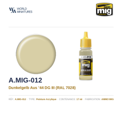 AMMO MIG 012 – RAL 7028...