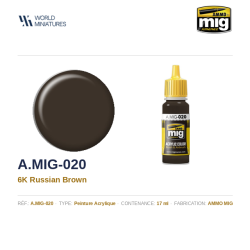 AMMO MIG 020 – 6K Brun...