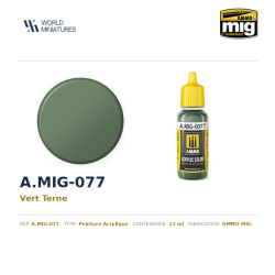 AMMO MIG 077 – Vert Terne –...