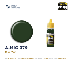 AMMO MIG 079 – Bleu Vert –...