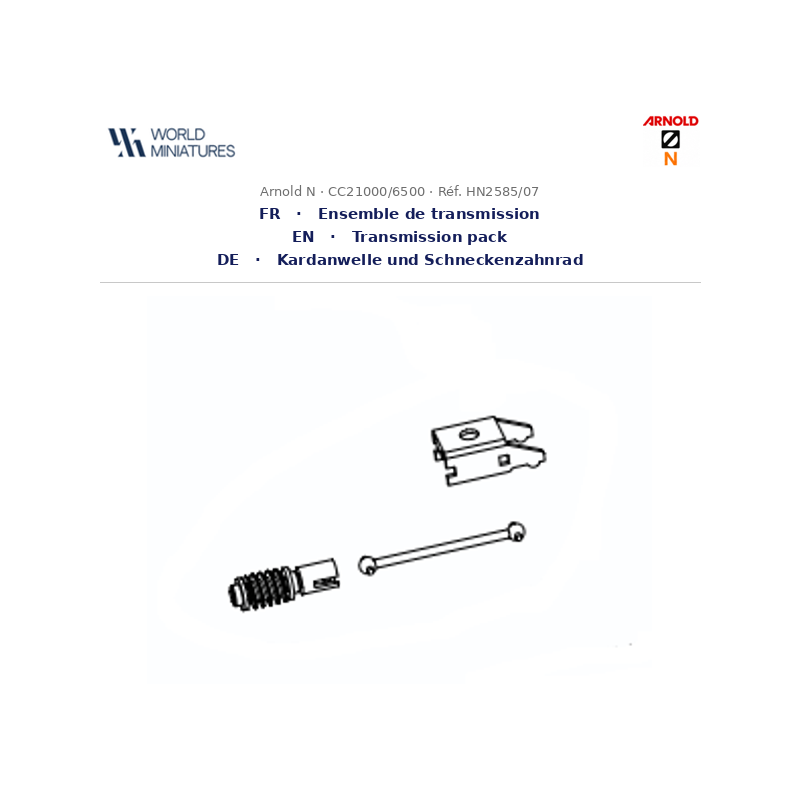 Arnold N	HN2585/07	CC21001 ensemble de transmission