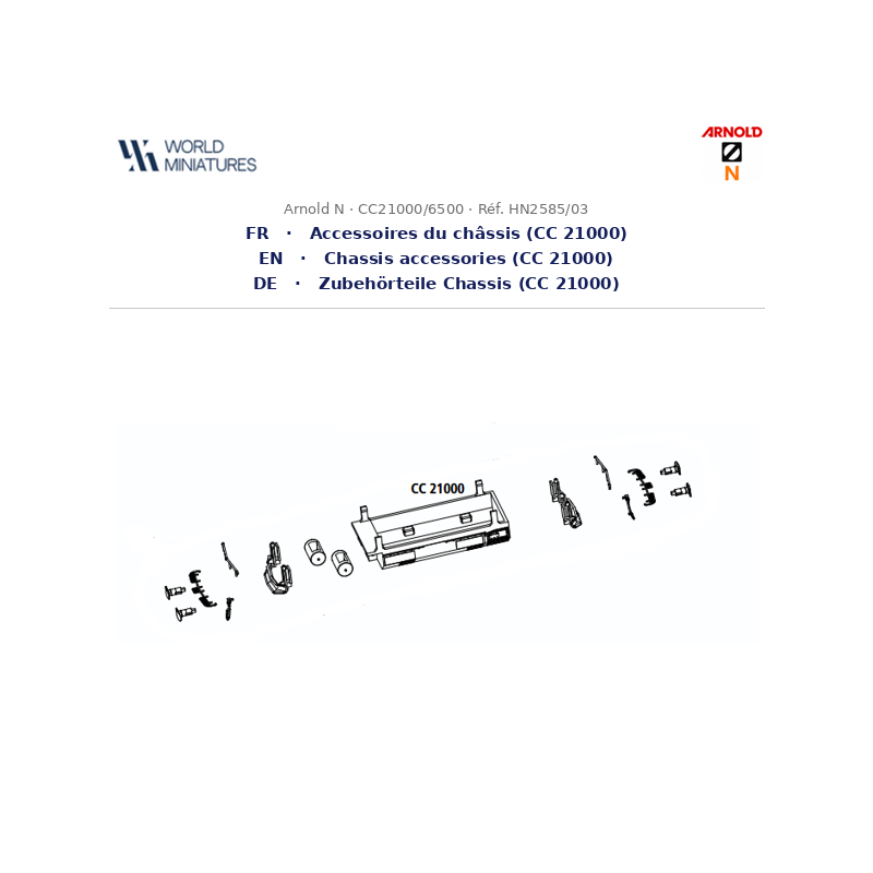 Arnold N	HN2585/03	CC21000 Accesoires du châssis