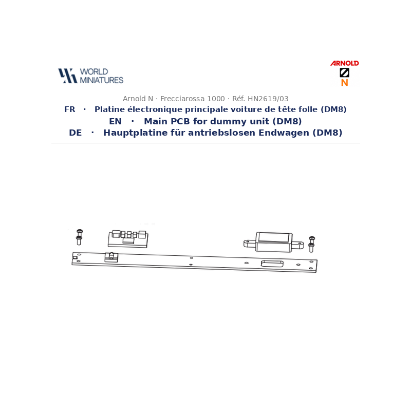 Arnold N	HN2619/03	FS Trenitalia 2 platines