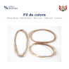 Billing Boats BF-0022 – Fil de cuivre 0,3 × 2500 mm / 3 pièces
