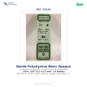 Evergreen EG120 – Bande de polystyrène blanc opaque 0,020" x 0,020"