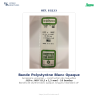 Evergreen EG123 – Bande de polystyrène blanc opaque 0,020" x 0,060"
